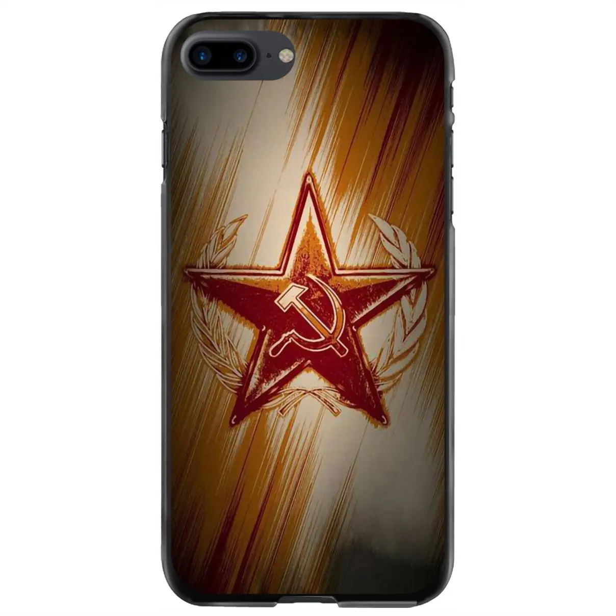 

Твердый чехол для телефона с флагом Советского Союза СССР для iPhone 11 12 13 14 Pro MAX Mini 5 5S SE 6 6S 7 8 Plus 10 X XR XS