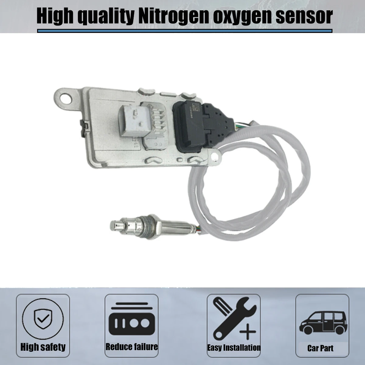 Новый датчик оксида азота Nox 2294290 Для Scania Euro 6. 2296800 5WK97400 5WK9 7400