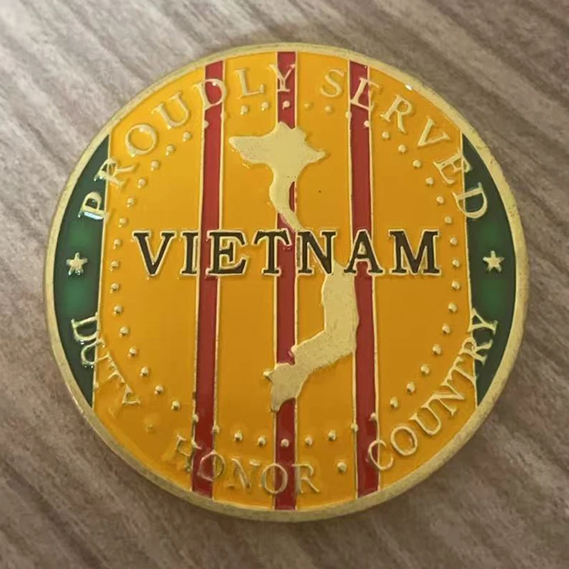 

Монета "Война во Вьетнаме", корпус морской пехоты США