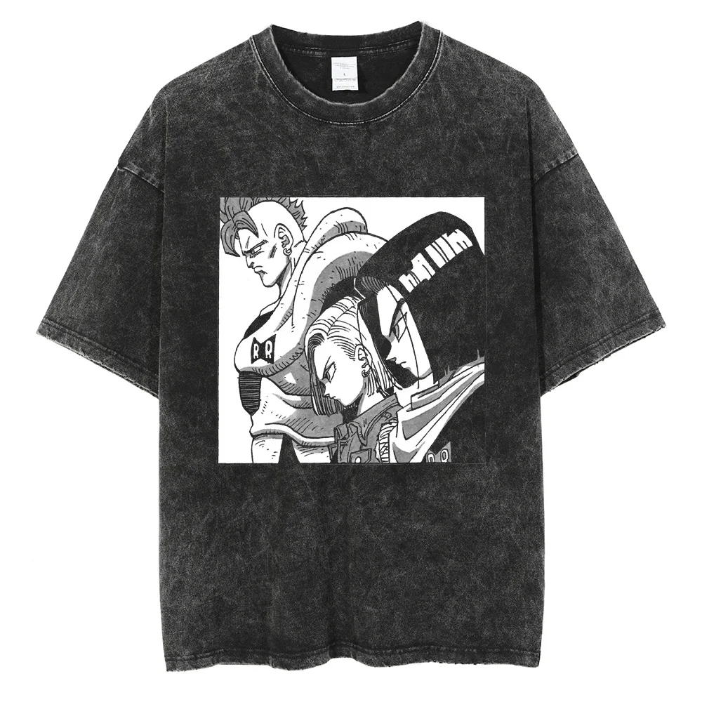 

Футболка мужская оверсайз с принтом «Драконий жемчуг», уличная одежда в стиле хип-хоп, хлопковая черная Свободная рубашка с принтом в стиле аниме, лето 2023
