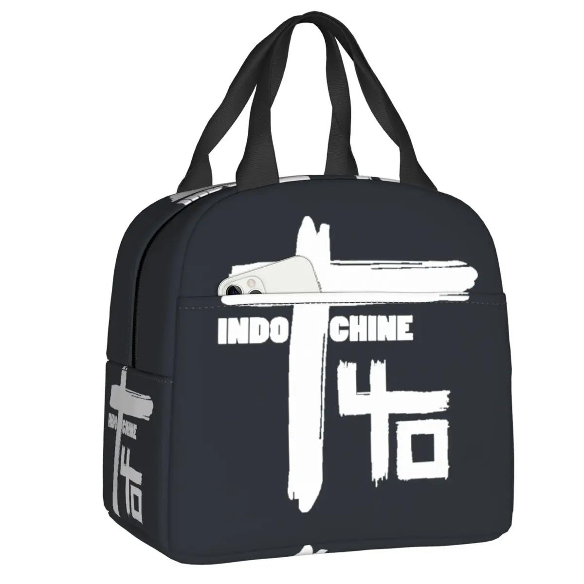 

Indochine Lunch Bag for Work School Waterproof Picnic Thermal Cooler Insulated Lunch Box Women Children Tote Bags