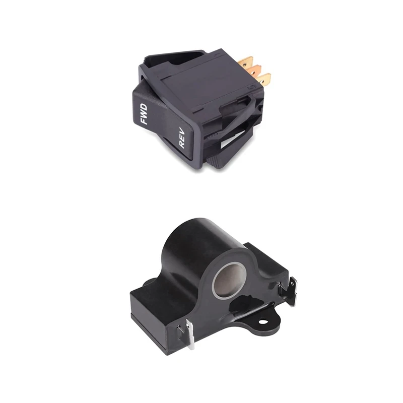 

1 Pcs Golf Cart Forward Reverse Switch Assembly & 1 Pcs Inductive Throttle Sensor For EZGO Electric Golf Carts 25854G01