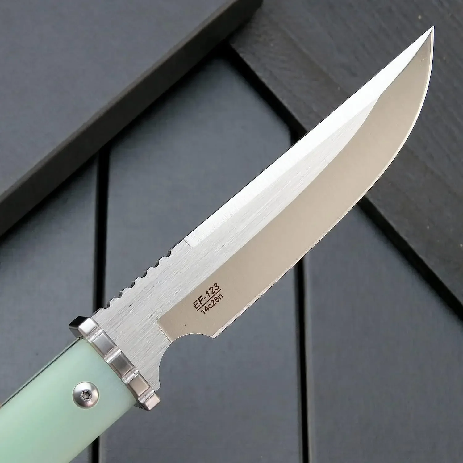 Новый нож Eafengrow EF123 с фиксированным лезвием 14c2 8n стальное лезвие G10 ручка для