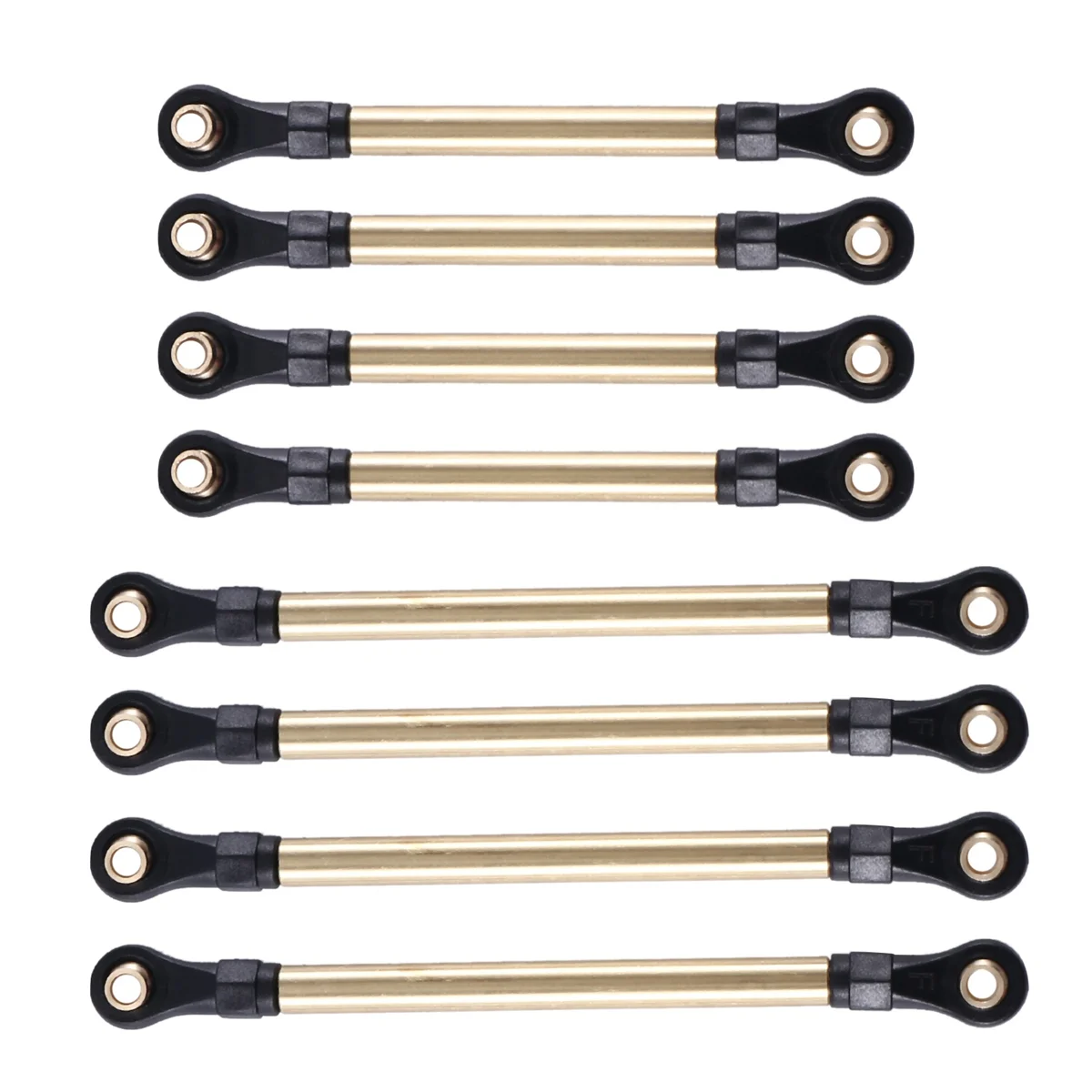 

8Pcs Brass Suspension Link Set Chassis Link Rod 9749 for Traxxas TRX4M 1/18 RC Crawler Car Upgrade Parts Accessories