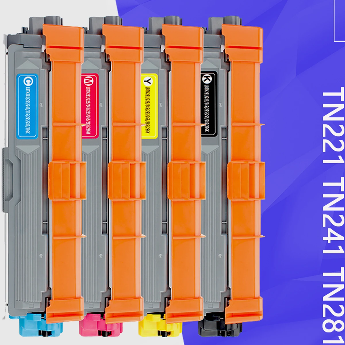 Тонер-картридж для Brother TN 281 291 TN221K TN221BK TN225C TN225M TN225Y TN241K TN241BK TN245C TN245M TN245Y TN251K TN251BK