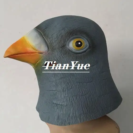 

Эмульсионная маска голубей, костюм для Хэллоуина, страшное платье, реквизит для шоу, театральное представление, головной убор с животными