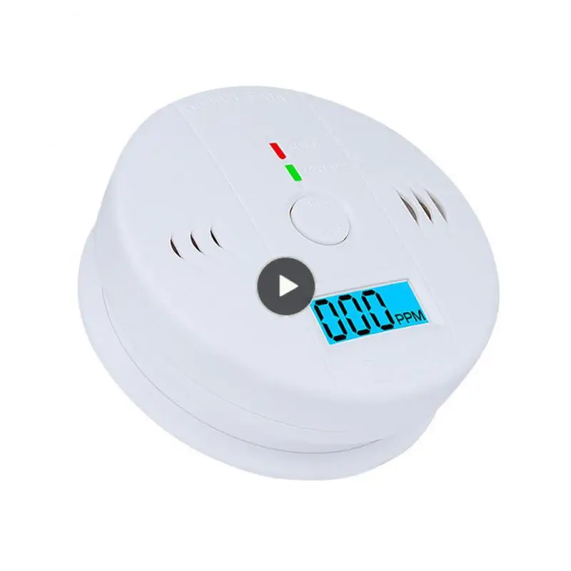 

Carbon Monoxide Alarm Home Detector CO Blue Smoke Detection LCD Display Alarm Carbon Monoxide Detectors Security Alarm For CoRui