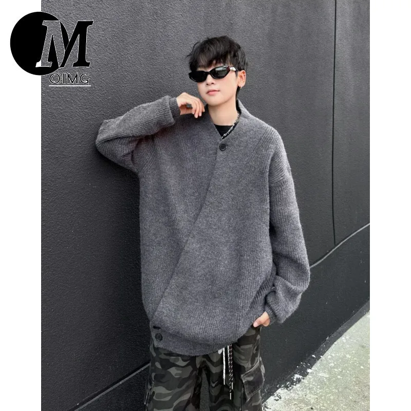 [OIMG] Версия Ленивый стиль вязаный мужской повседневный универсальный кардиган на