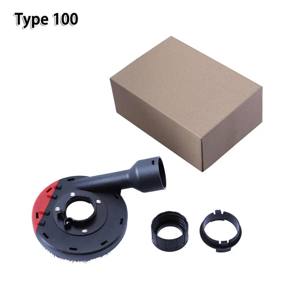 

140mm Grinder Dust Shroud Shield Set Base Safety Cover Dust Collecting Guard Kit Dust Protecter For 100 Type Angle Grinder Accs