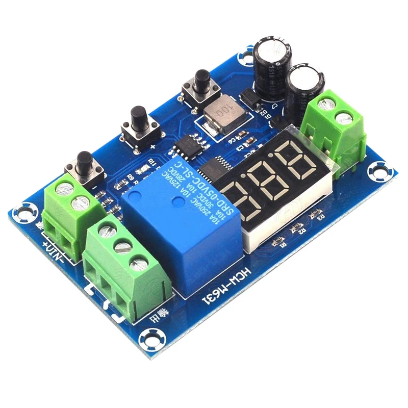HCW-M631 DC6-40V аккумулятор Зарядка модуль сброса с вольтметром функция защиты от