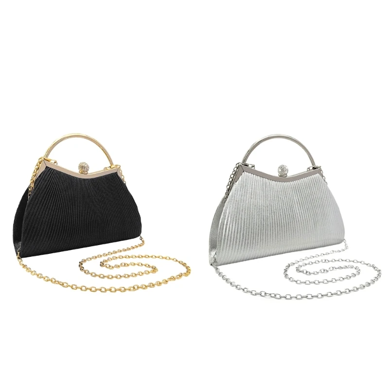 

4XFF Women Evening Bag Formal Lady Purse Elegant Party Banquet Wedding Clutches Bags