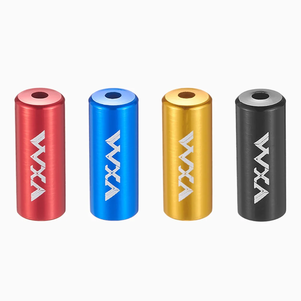 

4pcs Bike Cable End Cap Aluminum Alloy 4mm/5mm Bicycle Brake Accessories Brake Shifter Gear Cable End Cap