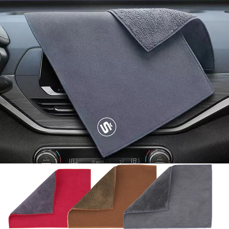 

Полотенце из микрофибры для сушки автомобиля, плюшевое полотенце для мытья автомобиля, чистка автомобиля для Skoda Fabia Kamiq Karoq Kodiaq Octavia a5 a7 Rapid