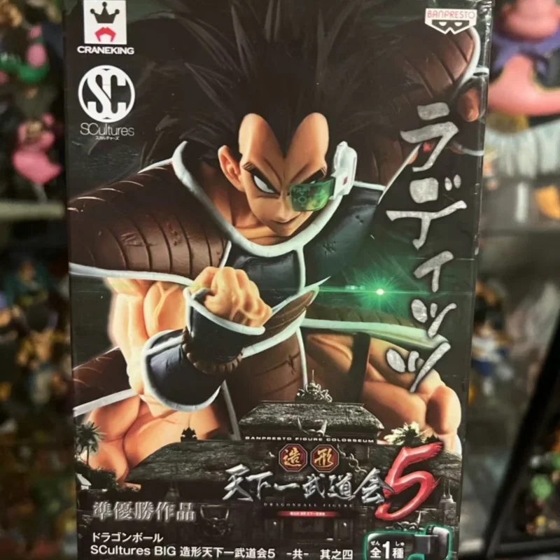 Фото Оригинальная фигурка Bandai Banpresto Dragon Ball: Радитц и Наппа, модель для сборки, новая, в коробке, подарок №1