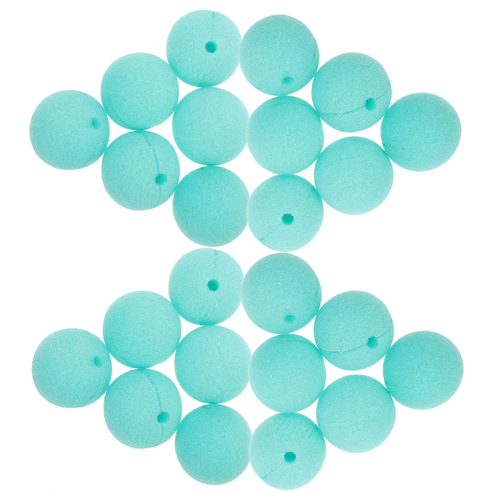 40 шт. цирковые мини-губки для носа и лица макияжа портативные комиксы новинка