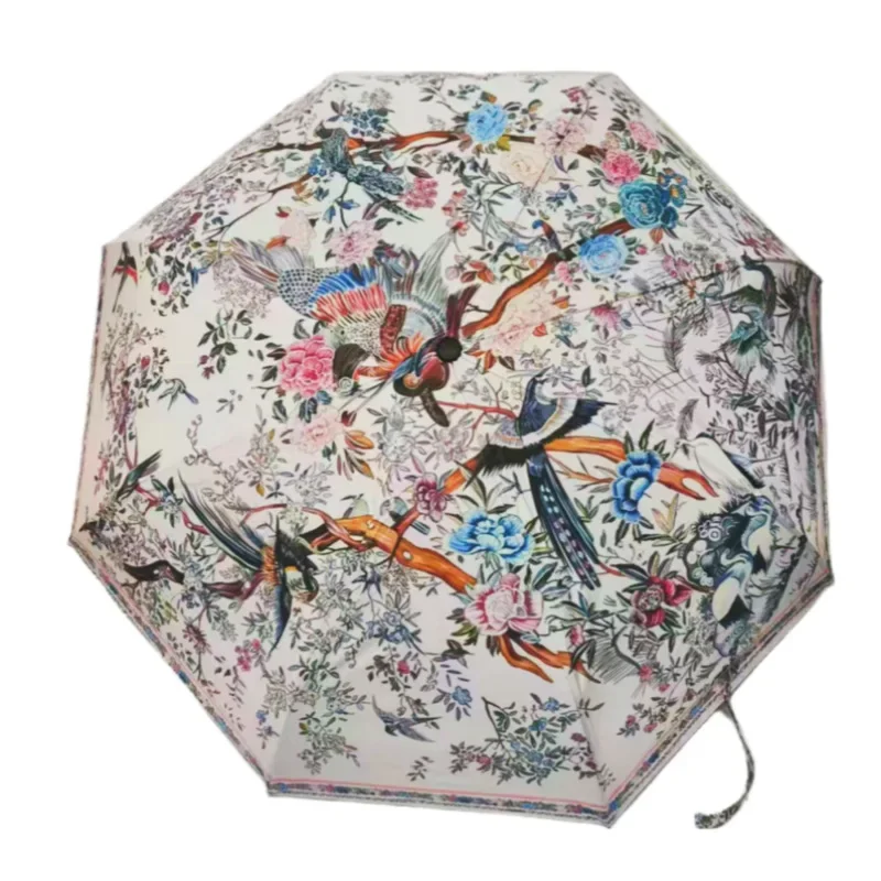 Новый женский солнцезащитный зонт Phoenix Bird крем двойного назначения и защита от