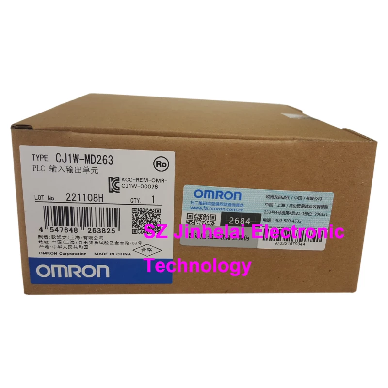 Фото Новый Оригинальный Высокоскоростной Базовый Модуль Ввода-Вывода ПЛК Omron CJ1W-ID261 ID262 OD261 OD262 OD263 MD231 MD233 MD261 MD263 MD563 №1