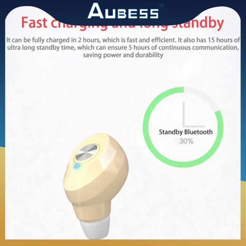 

Unisex Tws Headphones Fast Charging Wireless Headset Noise Reduction Mini Sports Outdoor Earphone Sport Earbuds 50mah