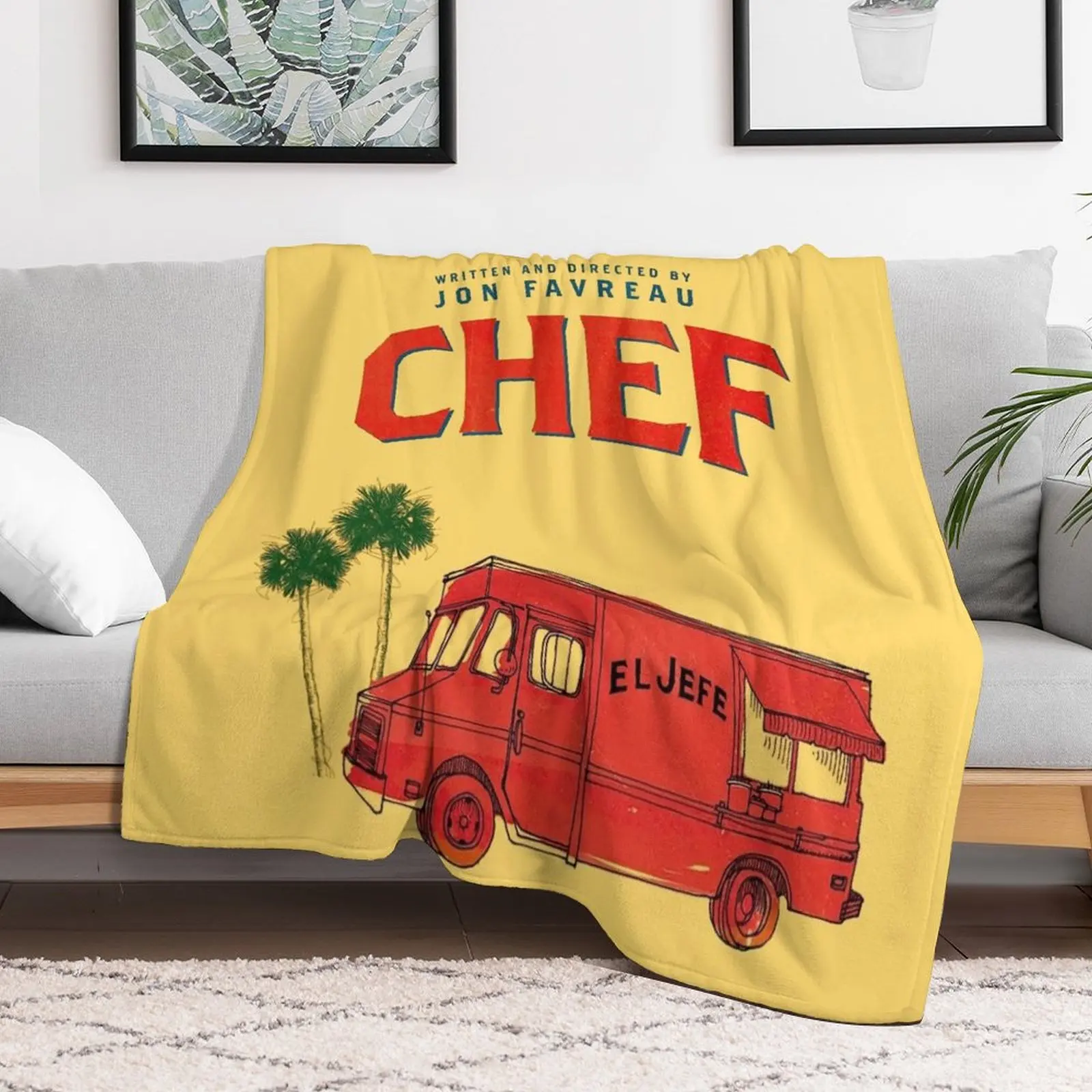 El Jefe декоративное одеяло для еды