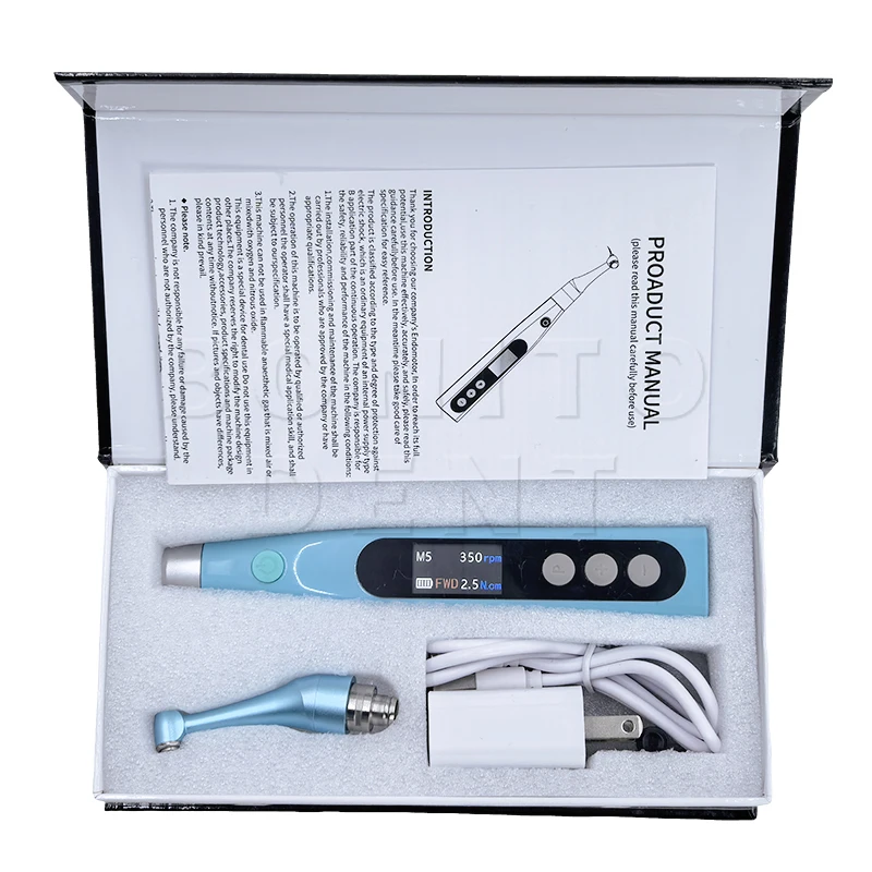 Новое поступление стоматологический умный беспроводной эндодвигатель 16:1