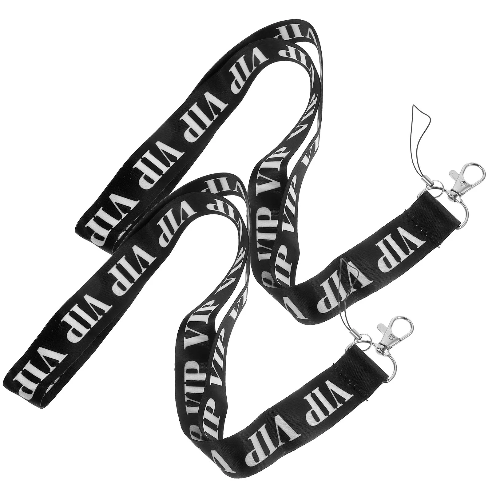 

2pcs ID Badge Lanyards Badge Neck Lanyards Multi-use Hanging Ropes ID Badge Neck Lanyards