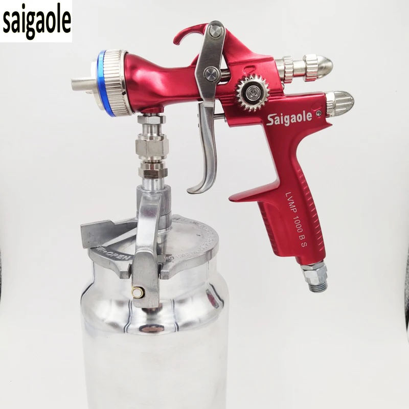 Saigaole Spray gun Automobile topcoat spray gun sheet metal Paint gun High atomization Pneumatic spraying Pneumatic tools