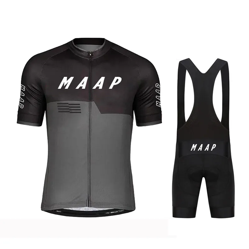 

2023 Maap Cycling Jersey Set MTB Uniform Bike Clothing Summer Breathable Cycling Clothes Bicycle shirt ropa ciclismo Bib Pants