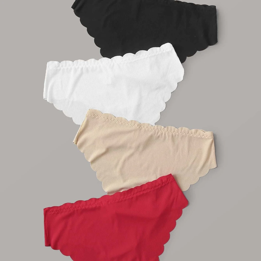 Симпатичные женские трусики нейлоновые сексуальные S бикини нижнее белье для