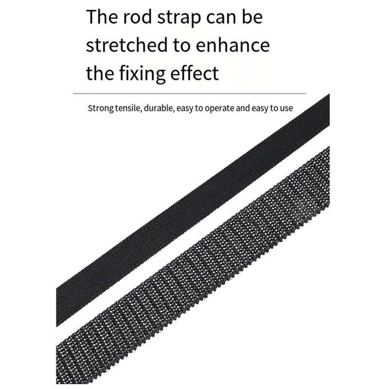 5 шт. ремень для держателя удочки 59-130 см рукава защита регулируемый чехол трубки