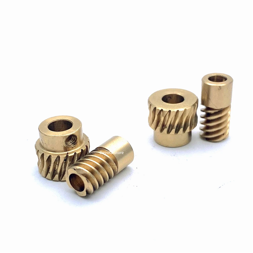 

1:5 Редукционная червячная шестерня 0,5 м 20 т 5 мм с червячным набором 4 мм DIY