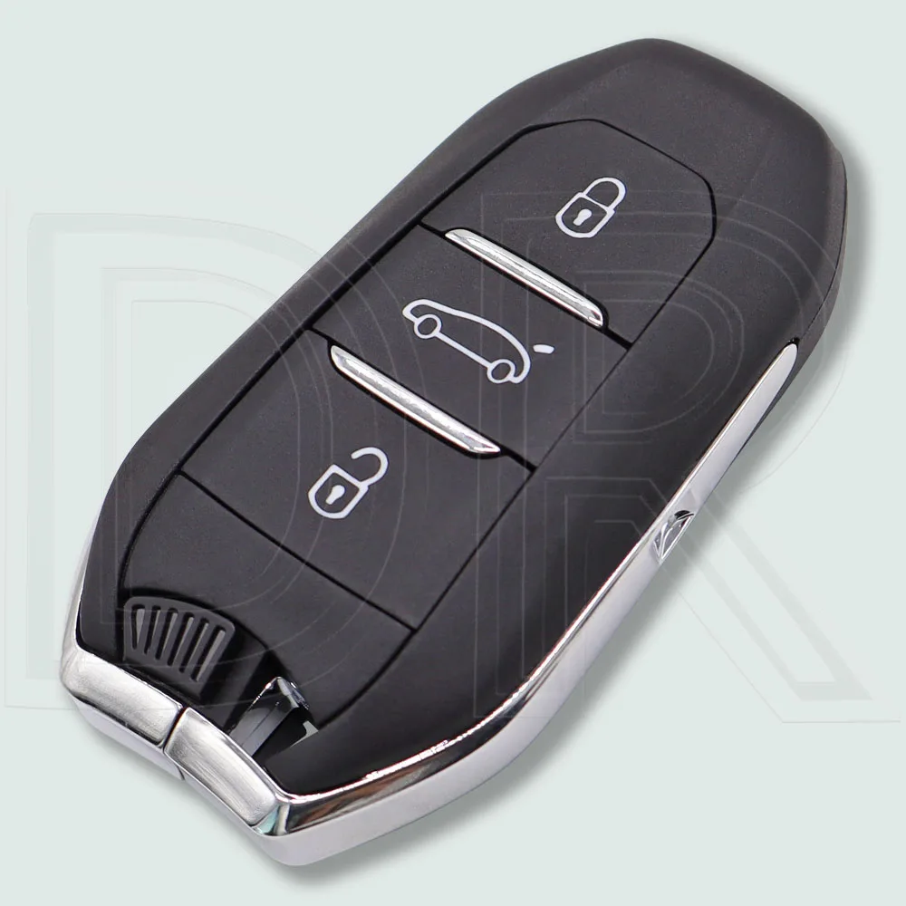 DR ID46/4A PCF7953M 433 МГц бесконтактный автомобильный дистанционный ключ для Peugeot 208 301 308