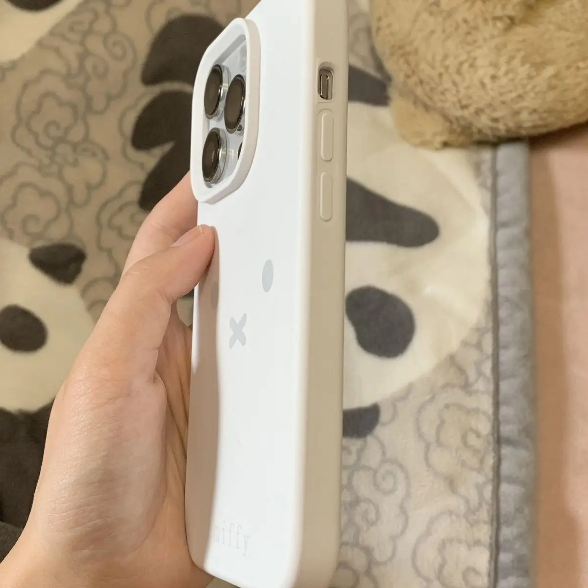 Kawaii Miffy Iphone 7/8/XS/XR/11/12/13/14/15/16ProMax чехол для телефона силиконовый противоударный