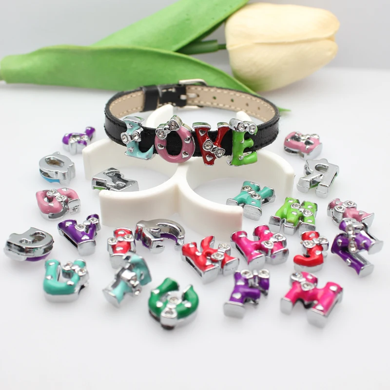 Галстук-бабочка шарм буквы для изготовления ювелирных изделий женский браслет 8