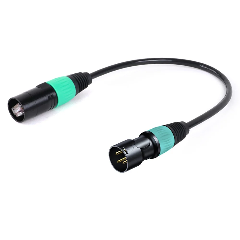 Кабель Ethernet-адаптера RJ45 XLR 3Pin Male к UTP 8P8C CAT5/5E внутренний и наружный Сетевой