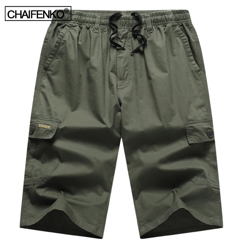 

Men's Summer New Tactical Shorts Men Quick Dry Multi Pocket Work Short Pant Men Outdoor Hunting Hiking Military Cargo Shorts Men