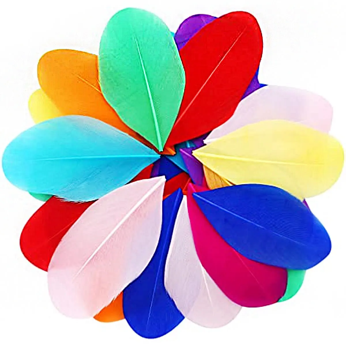 Натуральные гусиные перья с плавающей головкой