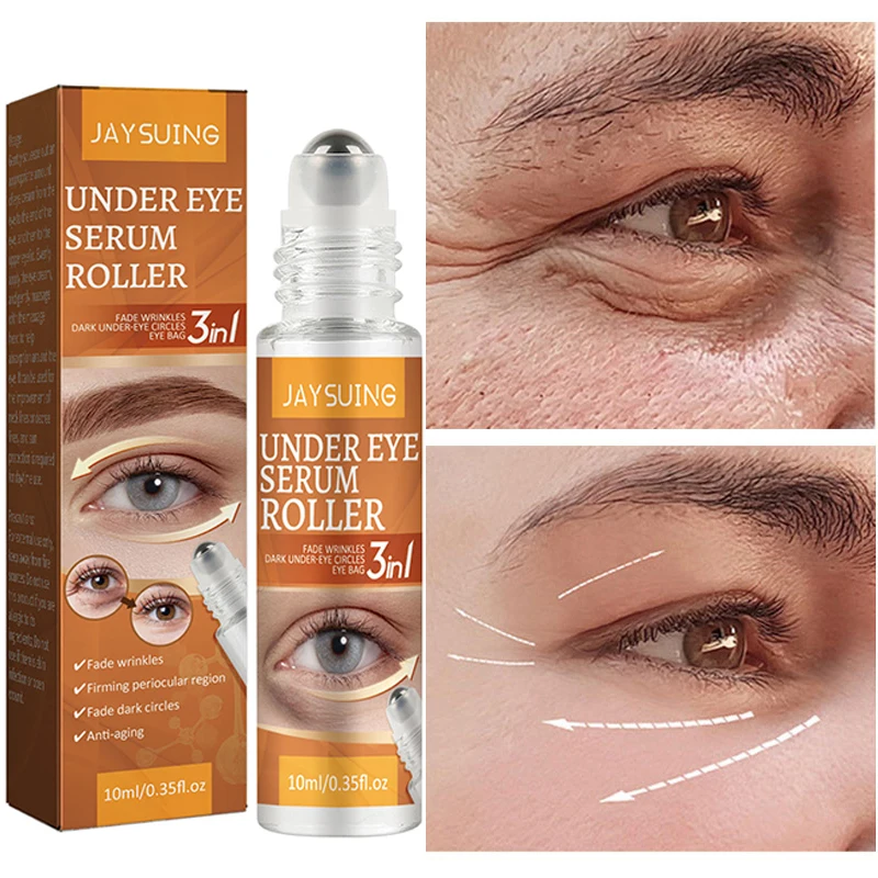 Retinol Anti Wrinkle Eye Serum Fade Fine Lines Eye Bag Remover Dark Circles Puffiness Lifting Firming Whitening Massage Eye Care