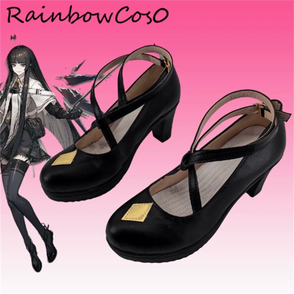 Фото Virtuosa Arknights Обувь для косплея Сапоги Игра Аниме Вечеринка Хэллоуин RainbowCos0 W4905 №1