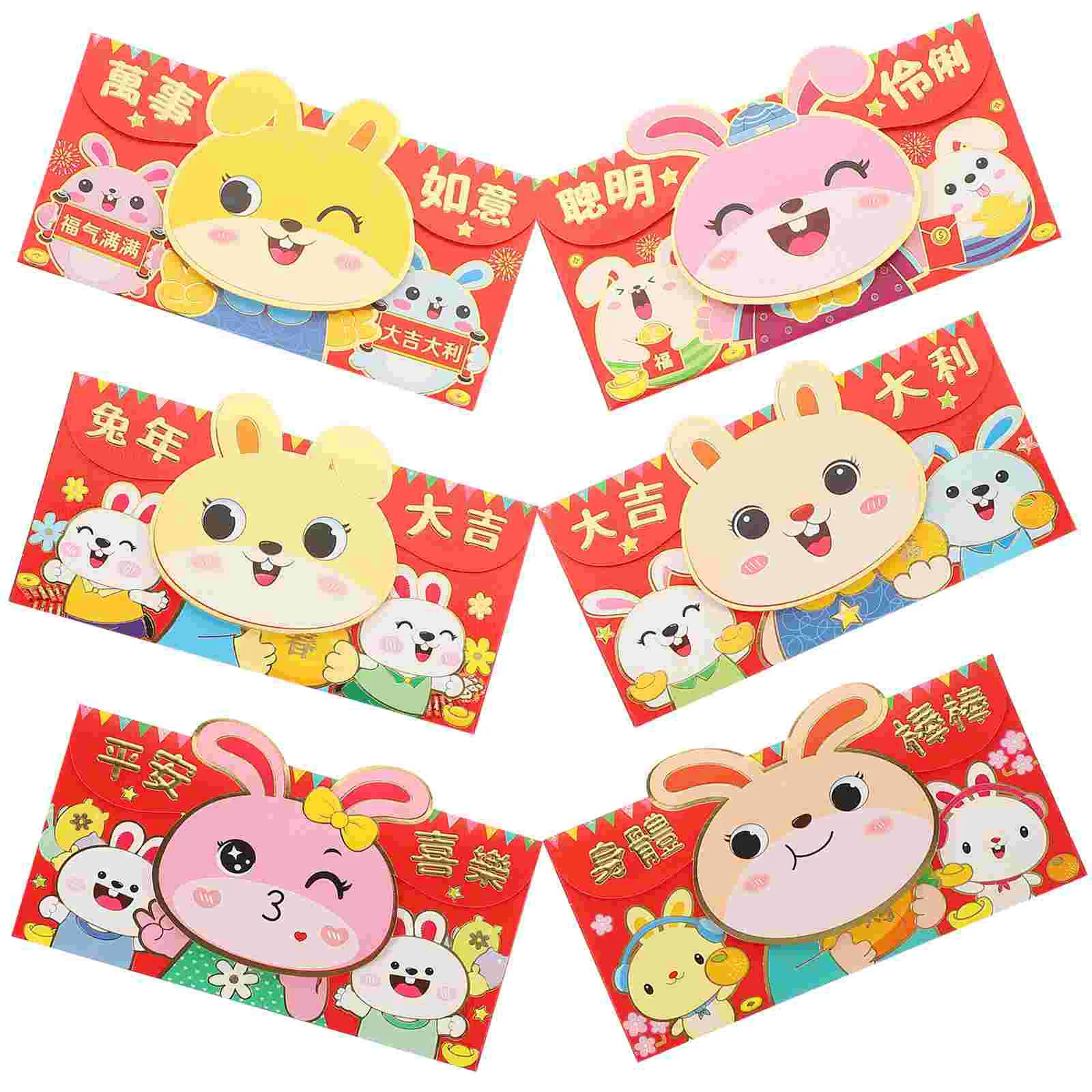 

Трехмерный бумажный конверт с изображением тигра в китайском стиле