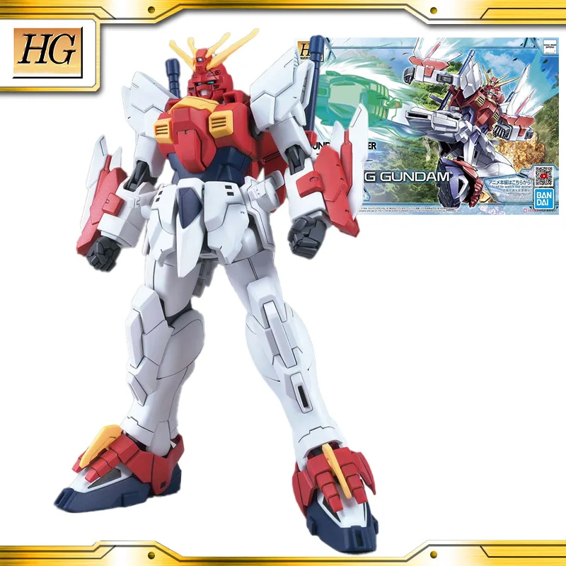 

Оригинальные Bandai Gundam Hg 1/144, блестящая фотография, экшн-фигурки, коллекционные модели, игрушки