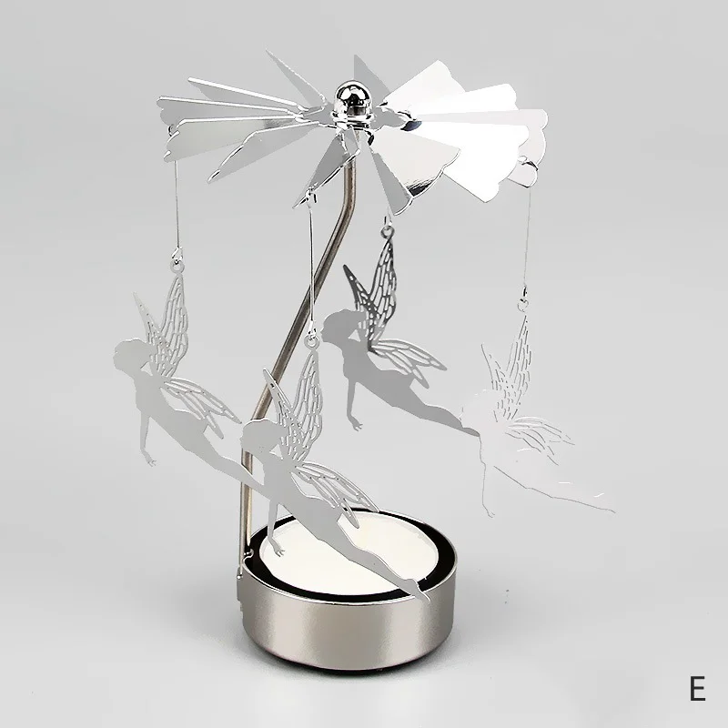 

Подсвечник KAISHIRIL LIFE серебряный вращающийся