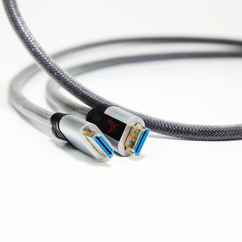 MPS HD-188 HiFi 99.9997% OFC 24K позолоченный штекер HDMI-совместимый 2 0 4K 3D 24AWG HD X 2K Аудио возврат
