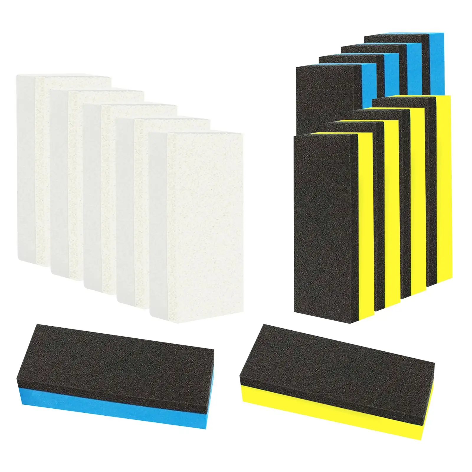 

2/ 15PCS Soft Coating Cleaning Sponge Dishwashing Car Cleaning Products Dressing Wax Applicator Pads for washing car bike room