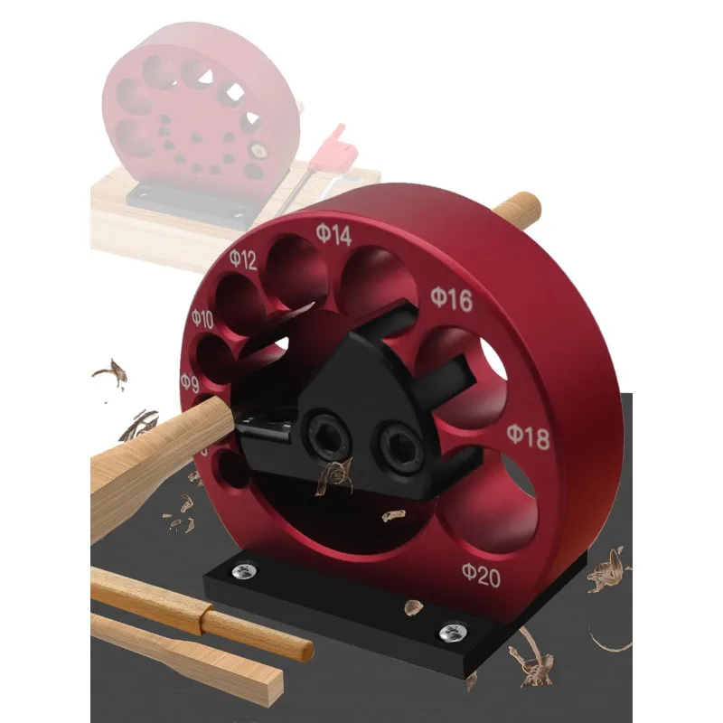 

New Adjustable Dowel Maker Jig Metric 8mm-20mm High-precision Woodworking Electric Drill Milling Dowel Round Rod Auxiliary Tools