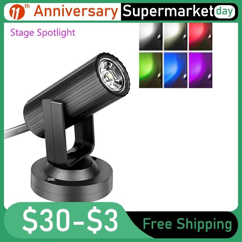 

New LED Beam Light Spotlight Effect Stage Lighting Lamp for DJ Bar KTV Disco Light Laser Projector Stage Lamp Smart Dj Equipment