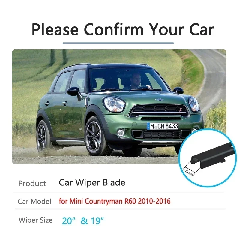 Автомобильные щетки стеклоочистителя для Mini Countryman R60 2010 2011 2012 2013 2014 2016