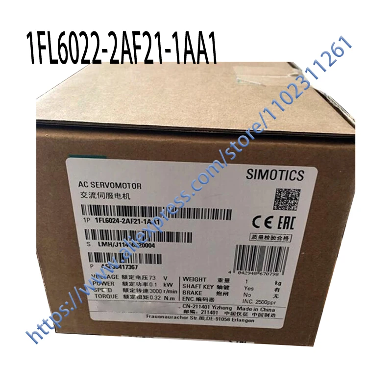 

Оригинальный новый контроллер Plc, быстрая доставка 1FL6022-2AF21-1AA1