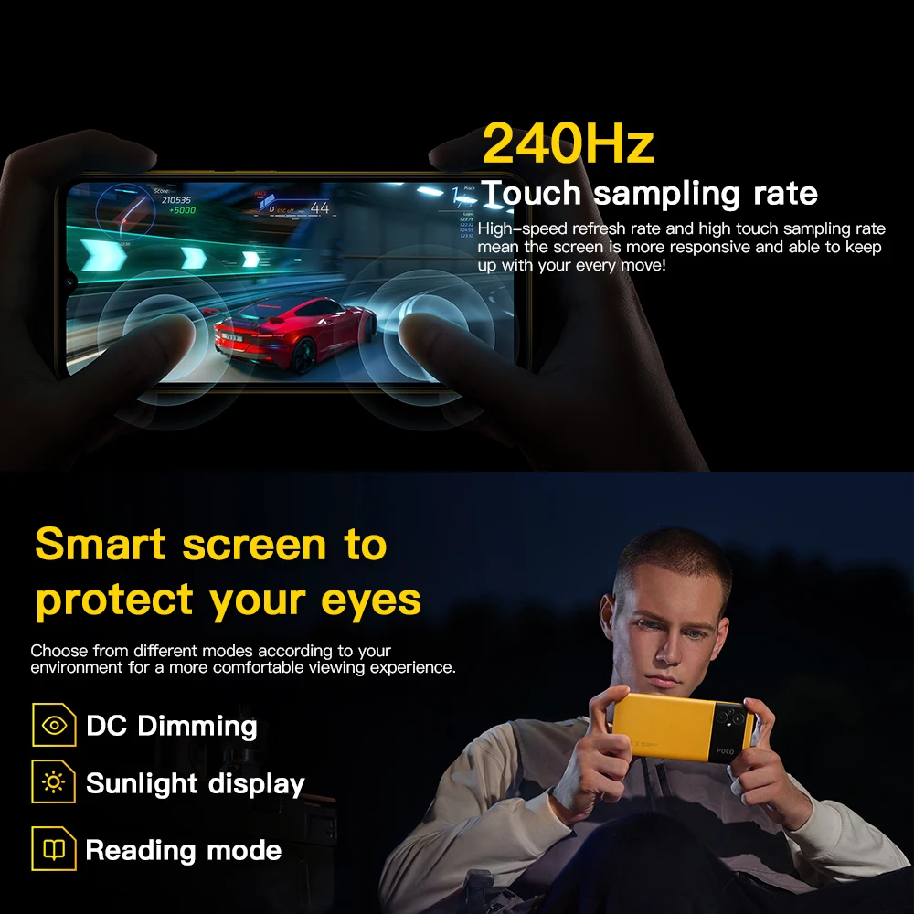 Kup Globalna Wersja POCO M5 Smartphone 64GB/128GB NFC MTK G99 Octa Core 90Hz 6.58 Quot Wyświetlacz 50MP Kamera 5000mAh