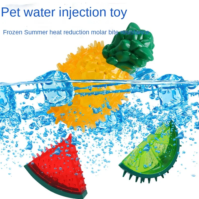 

Игрушка для домашних животных молярная зубная охлаждающая жевательная резинка со звуком замороженные фрукты летние новые игрушки для собак для отдыха собаки аксессуары для домашних животных игрушка