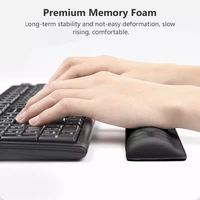 keyboard wrist hand rest pad wrist rest mouse pad durable comfortable mousepad for pc gamer office gaming computer laptop